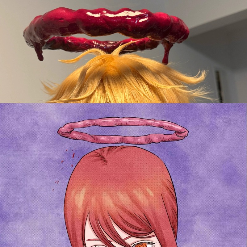 Anime Cosplay Makima - Anime Makima Cosplay Kettingzaag Cos Rode