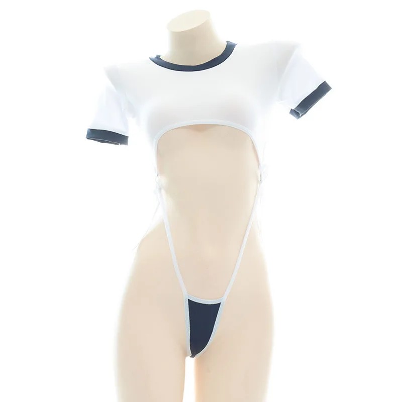 Women Anime Cosplay - Schattig bodysuit sexy lingerie uitgeholde kleding