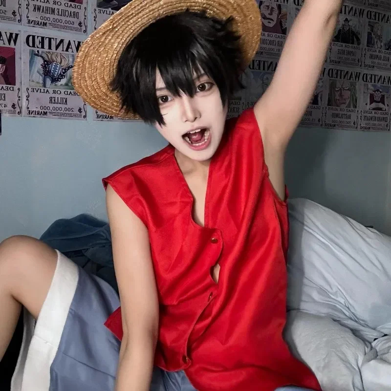 One Piece Straw Hat - One Piece Luffy dezelfde stijl strohoed,