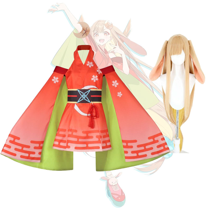 Anime Cosplay Kimono - 2026 Kosmische Kaguya Cosplay Kimono Set