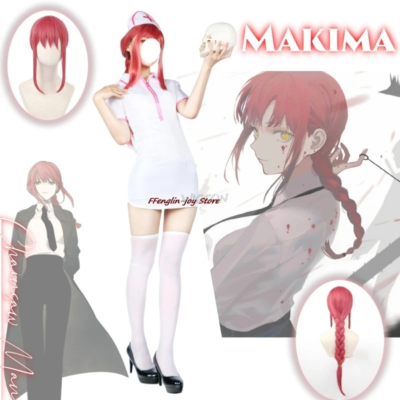 Anime Cosplay Makima - Nene 2025 Makima Anime Kettingzaag Man