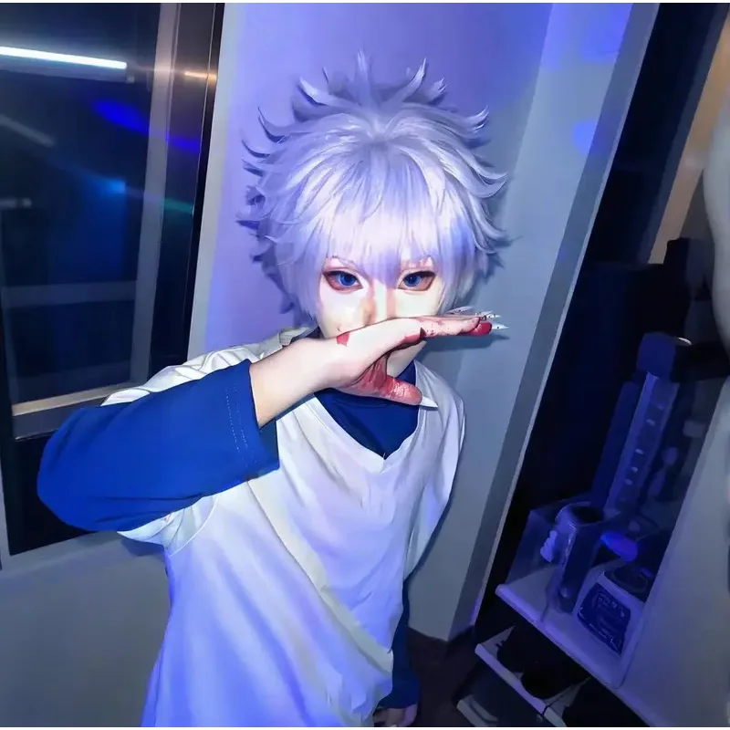 Cosplay Anime Killua Zoldyck - 2026 Killua Zoldyck Cosplay Kostuum Hunter
