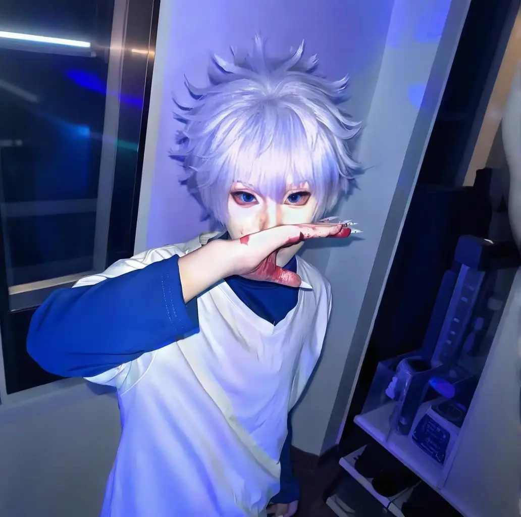 Cosplay Anime Killua Zoldyck - 【Wetrose】Op voorraad Killua Zoldyck Cosplay Kostuum