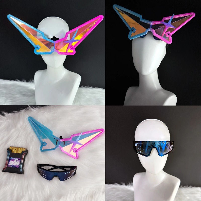 Anime Cosplay Glasses - Game Honkai: Star Rail Silver Wolf