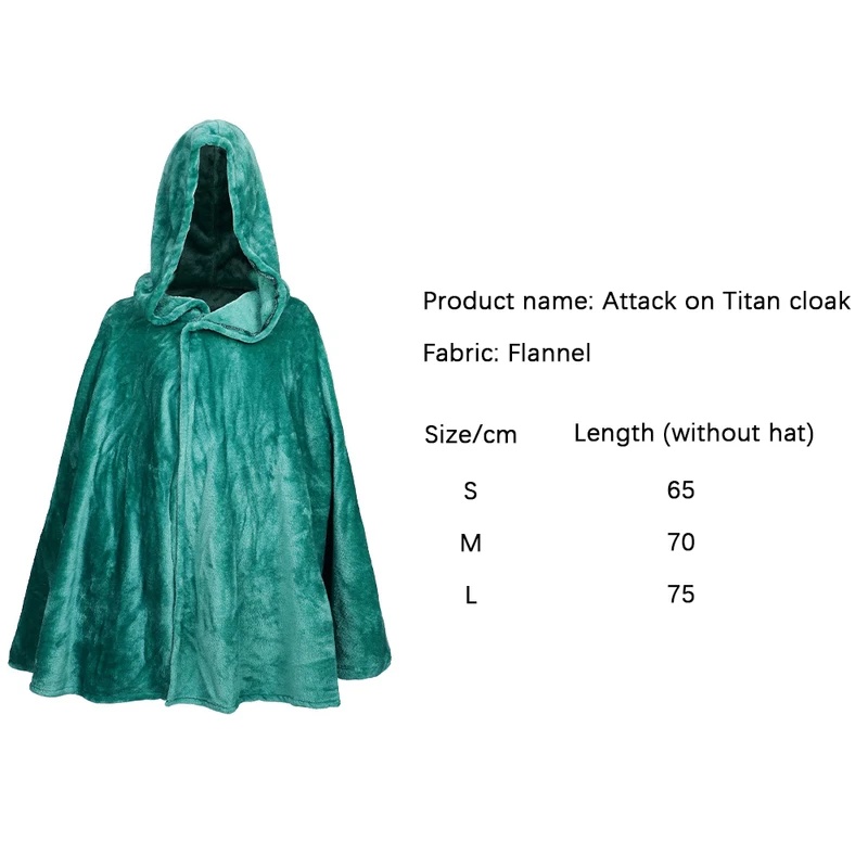 Attack Titan Cloak - 2026 Nieuw Halloween Cosplay Kostuum Anime