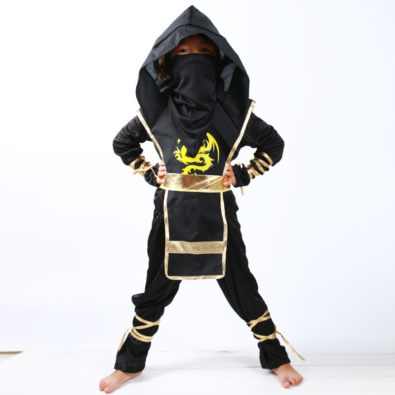 Anime Cosplay Girl Ideas - Carnaval Kind Jongens Ninja Deluxe Kostuum