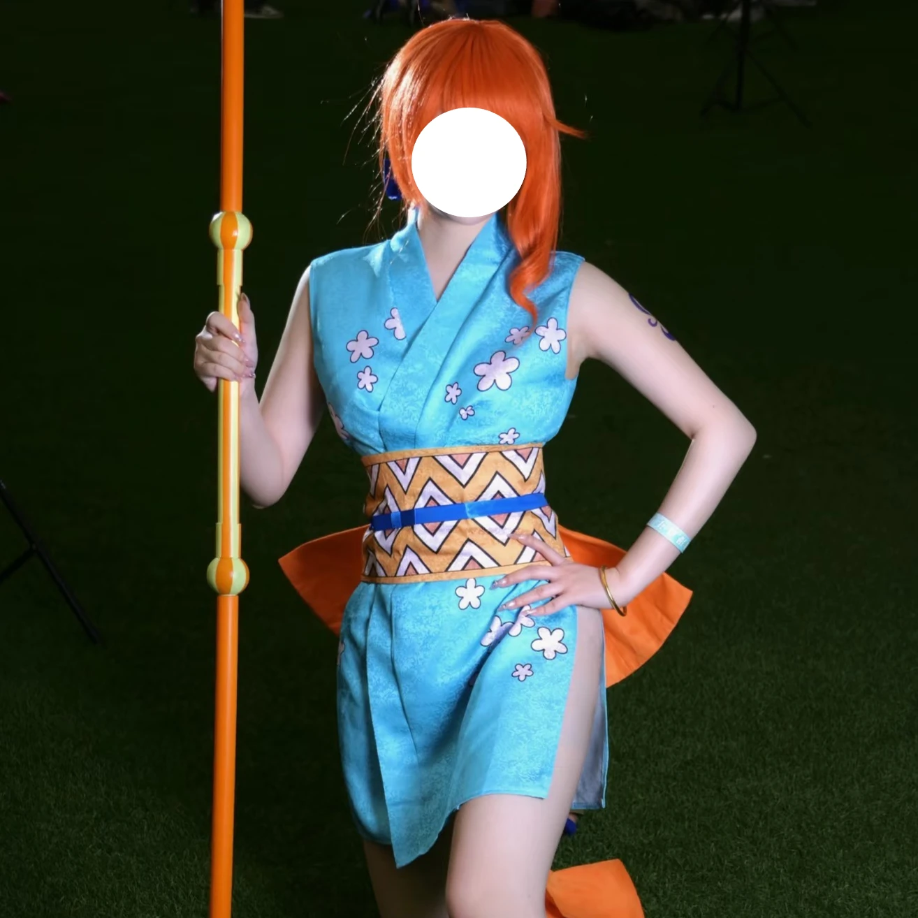 Anime Cosplay One Piece - Nami Cosplay Kostuums Pruik Japanse Festival-thema