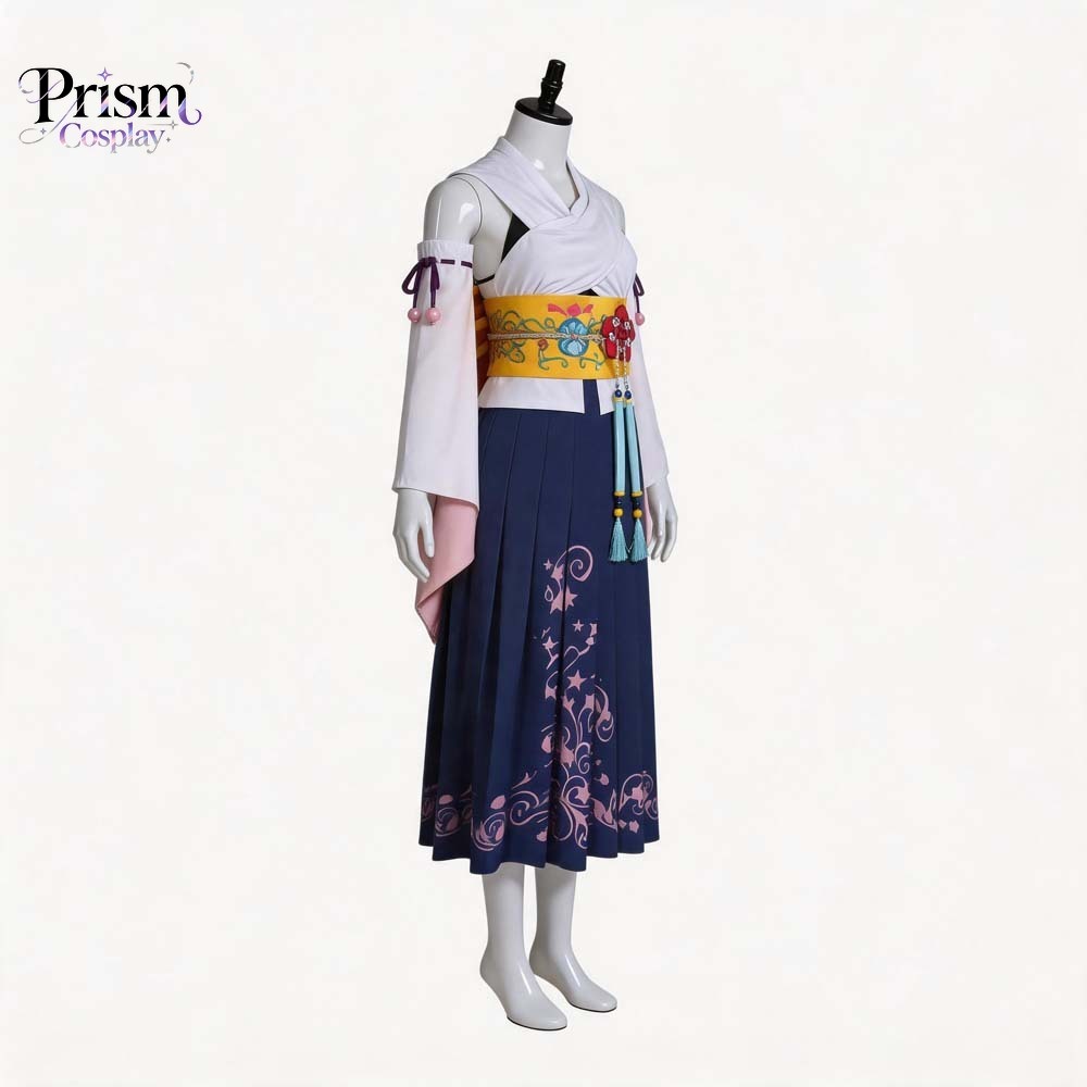 Final Fantasy Ten Yuna Summone - Anime Cosplay Kimono recensie en prijs