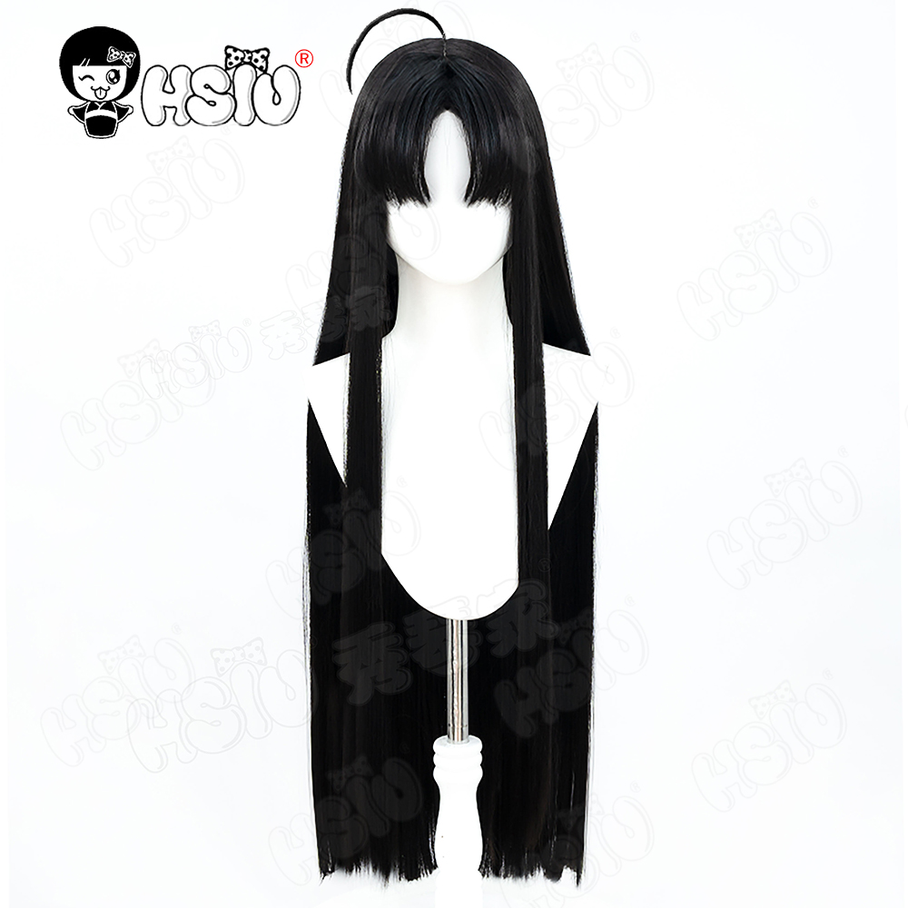 Awa Subaru Cosplay Pruik HSIU  - Anime Cosplay Long Black Hair recensie en prijs