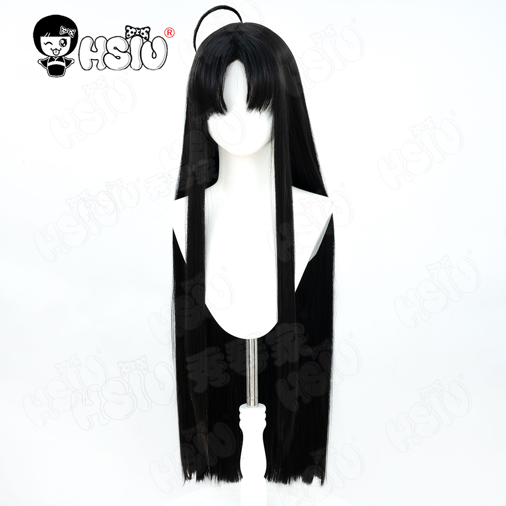 Awa Subaru Cosplay Pruik HSIU  - Anime Cosplay Long Black Hair recensie en prijs