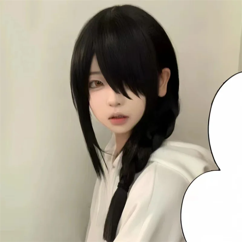 Anime Chainsaw Man Nayuta Volw - Anime Cosplay Long Black Hair recensie en prijs