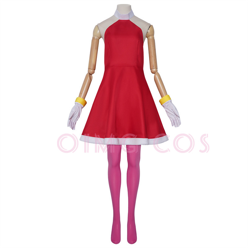 Amy Rose Cosplay Kostuum Volwa - Anime Cosplay Dresses recensie en prijs
