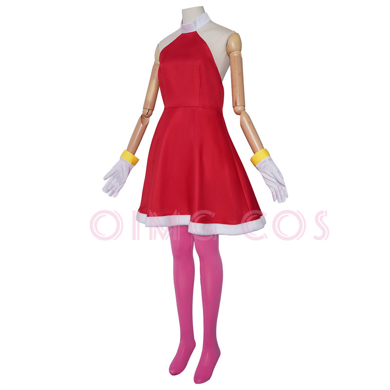 Amy Rose Cosplay Kostuum Volwa - Anime Cosplay Dresses recensie en prijs