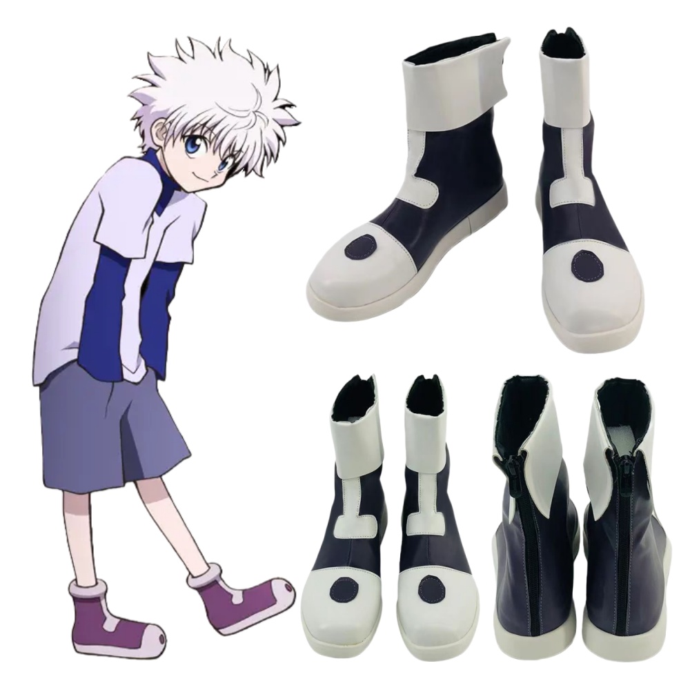 Killua Zoldyck Cosplay Schoene - Cosplay Anime Killua Zoldyck recensie en prijs