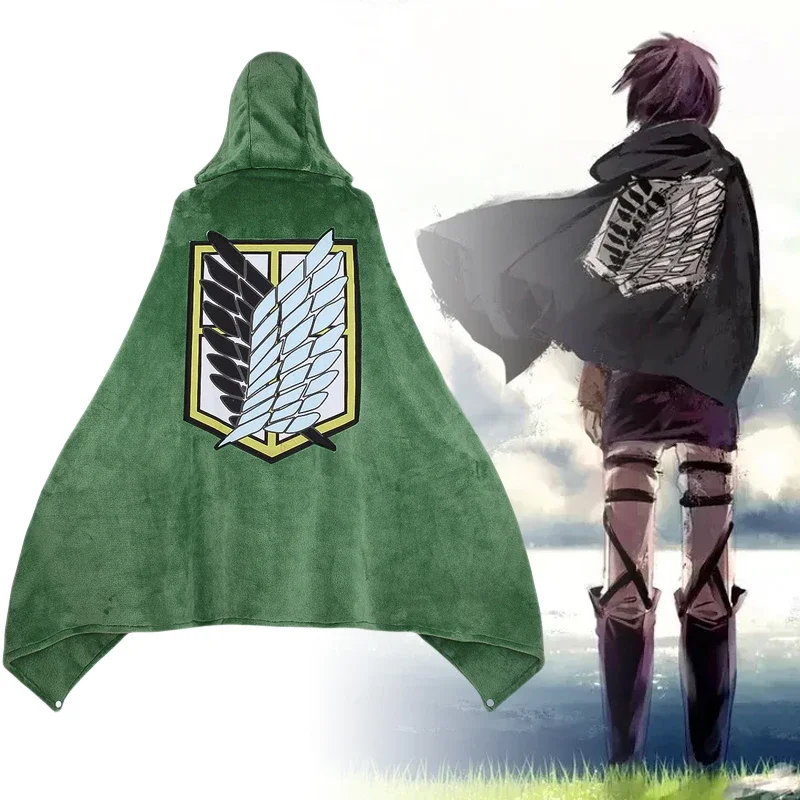 Aanval op Titan Deken Plaid An - Attack Titan Cloak recensie en prijs