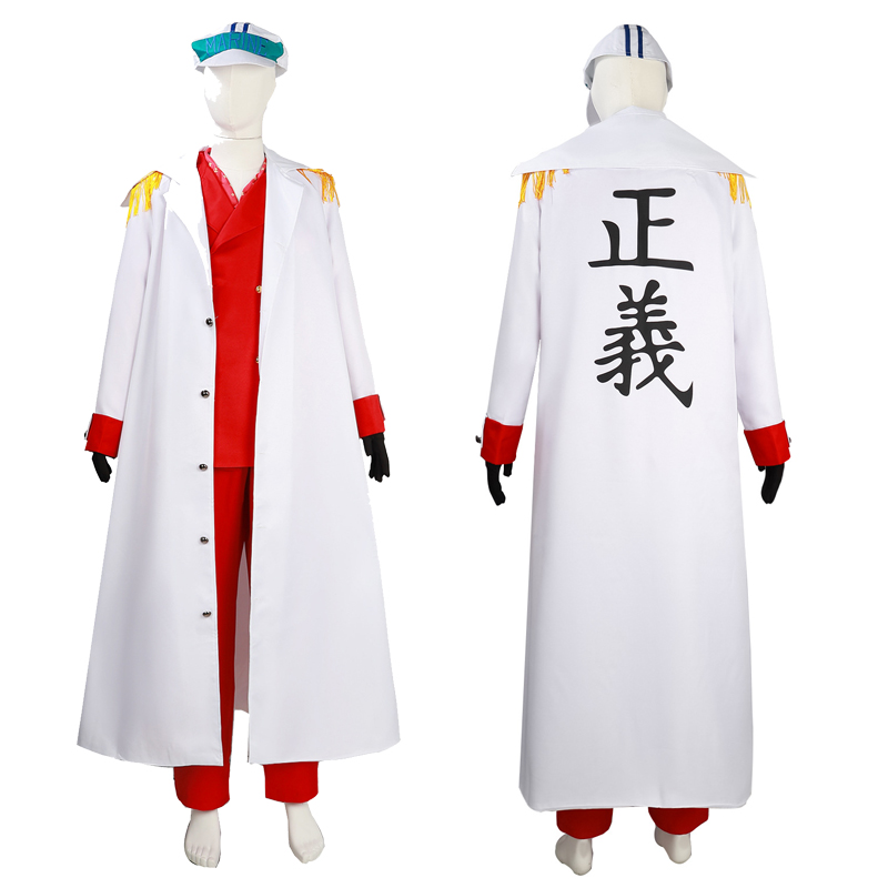 Vijf Oudsten Admiraals Cosplay - Anime Cosplay Marin recensie en prijs