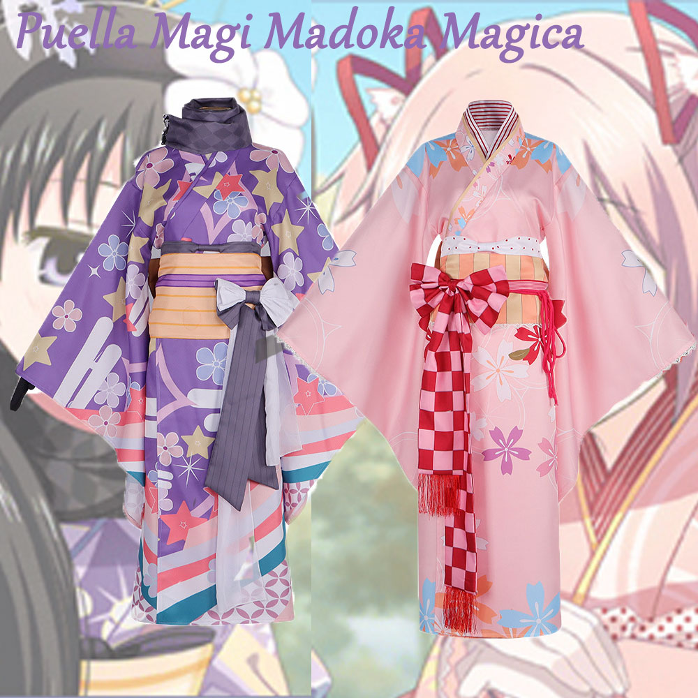 Puella Magi Madoka Magica Cosp - Anime Cosplay Kimono recensie en prijs