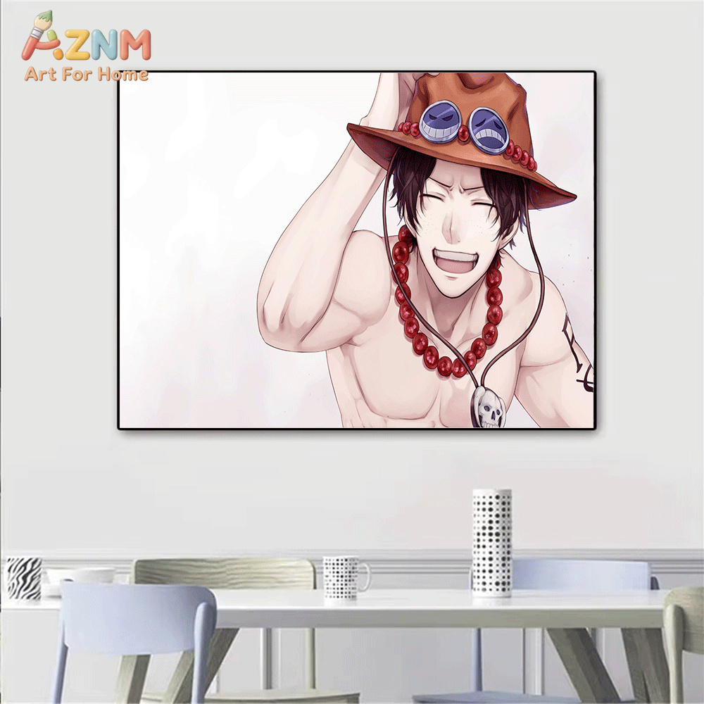 AZNM One Piece Anime Canvas Po - One Piece Straw Hat recensie en prijs