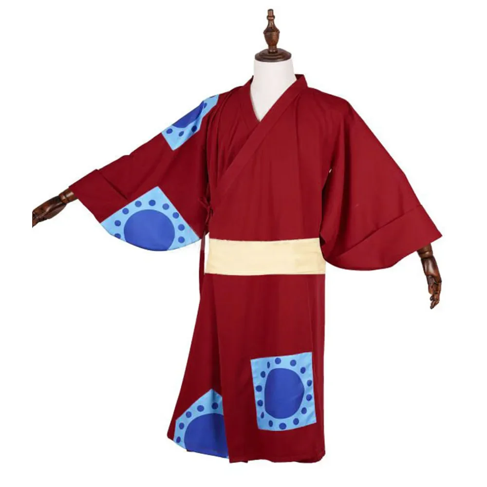 Rode Kimono Anime One Monkey L - Anime Cosplay One Piece recensie en prijs