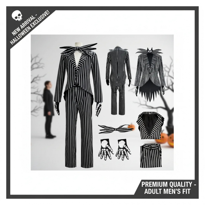 ▓ 2026 Jack Skellington cospla - Anime Cosplay Youtube Shorts recensie en prijs