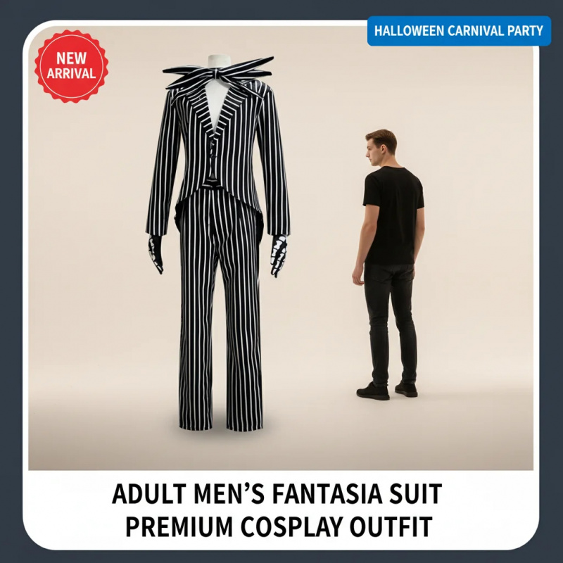 ▓ 2026 Jack Skellington cospla - Anime Cosplay Youtube Shorts recensie en prijs