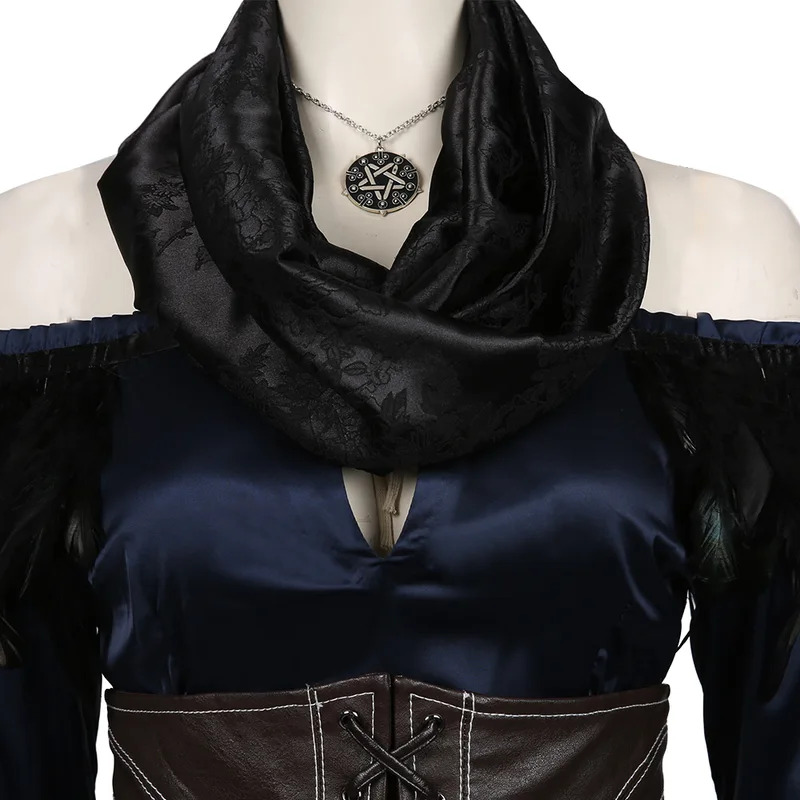 Yennefer Cosplay Fantasia Kost - Anime Cosplay Youtube recensie en prijs