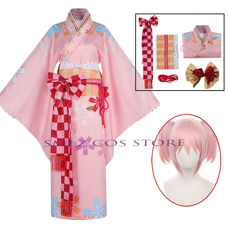 Anime Kaname Madoka Cosplay Pu - Anime Cosplay Kimono recensie en prijs