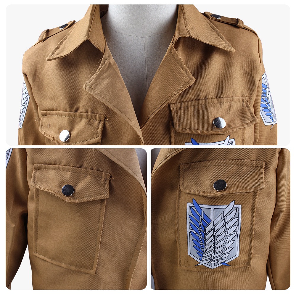 Cosplay Anime Levi Ackerman Mi - Attack Titan Cloak recensie en prijs