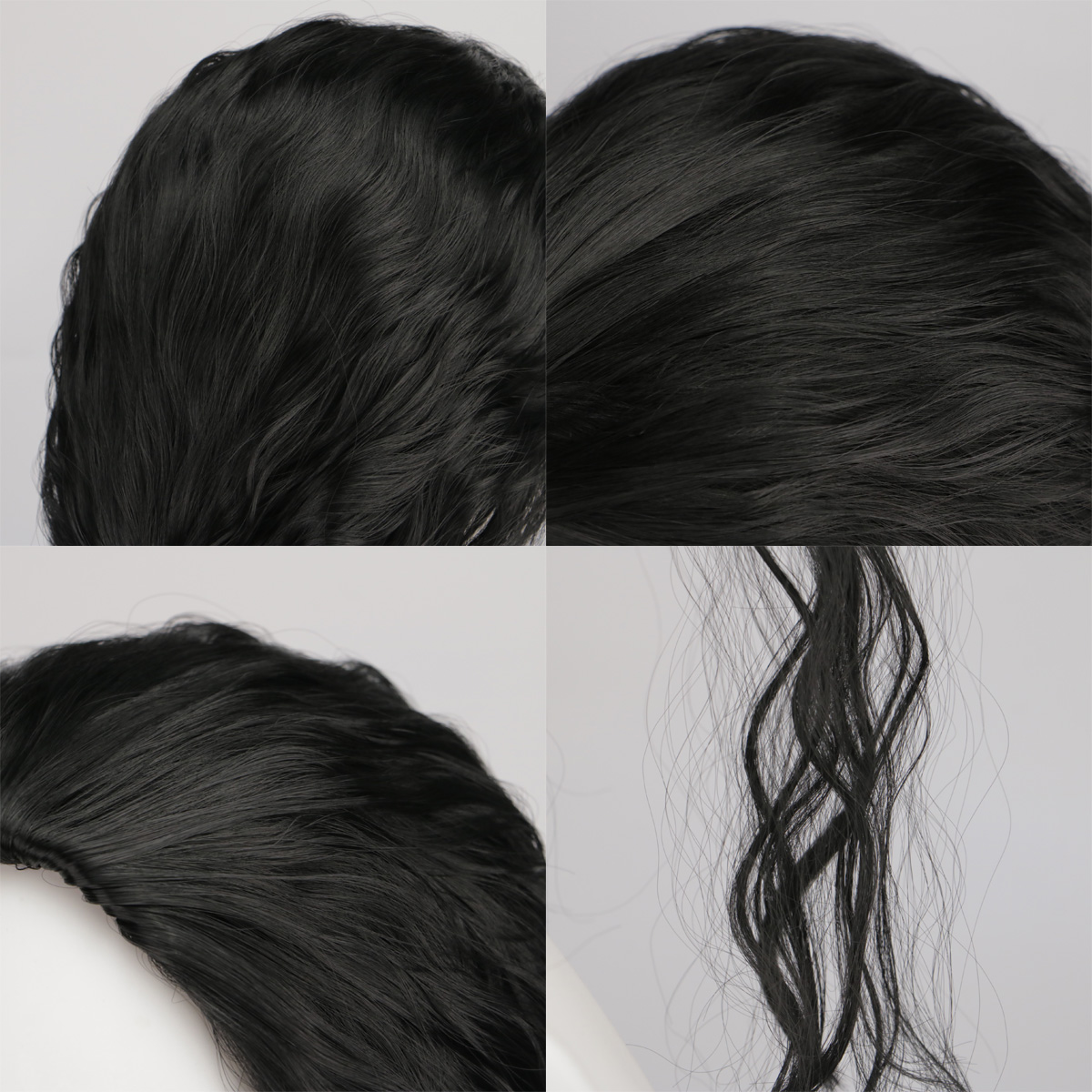 Michael Jackson Cosplay Pruik  - Anime Cosplay Long Black Hair recensie en prijs