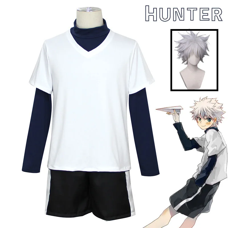 Voorraad Killua Zoldyck Cospla - Cosplay Anime Killua Zoldyck recensie en prijs