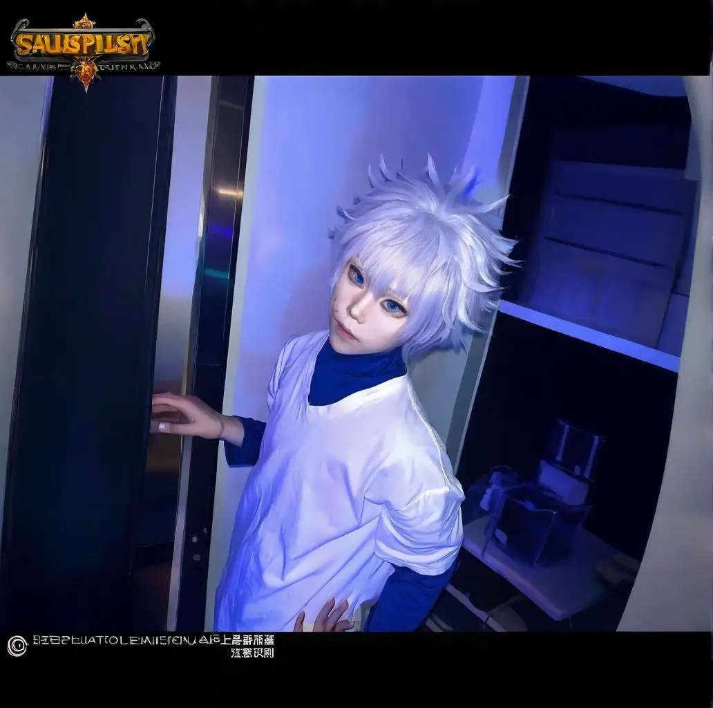Voorraad Killua Zoldyck Cospla - Cosplay Anime Killua Zoldyck recensie en prijs
