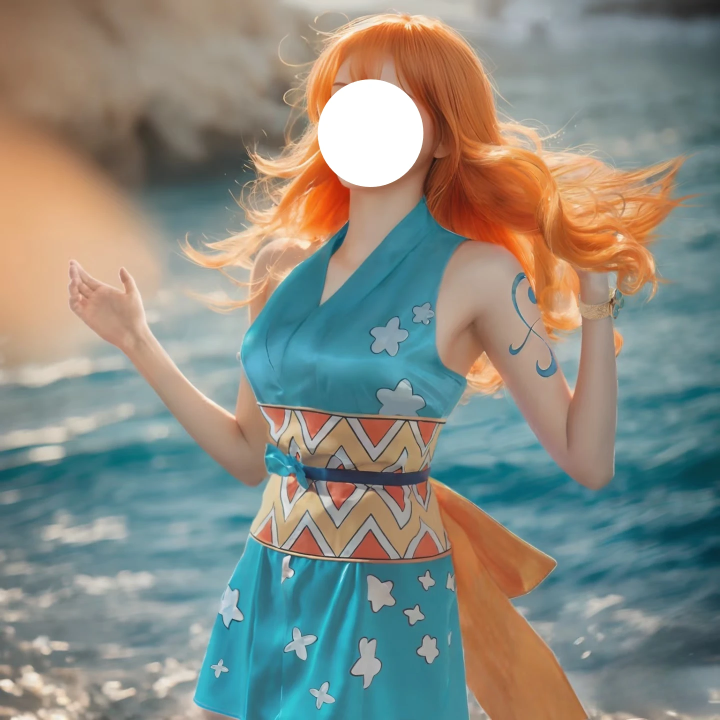 Nami Cosplay Kostuums Pruik Ja - Anime Cosplay One Piece recensie en prijs